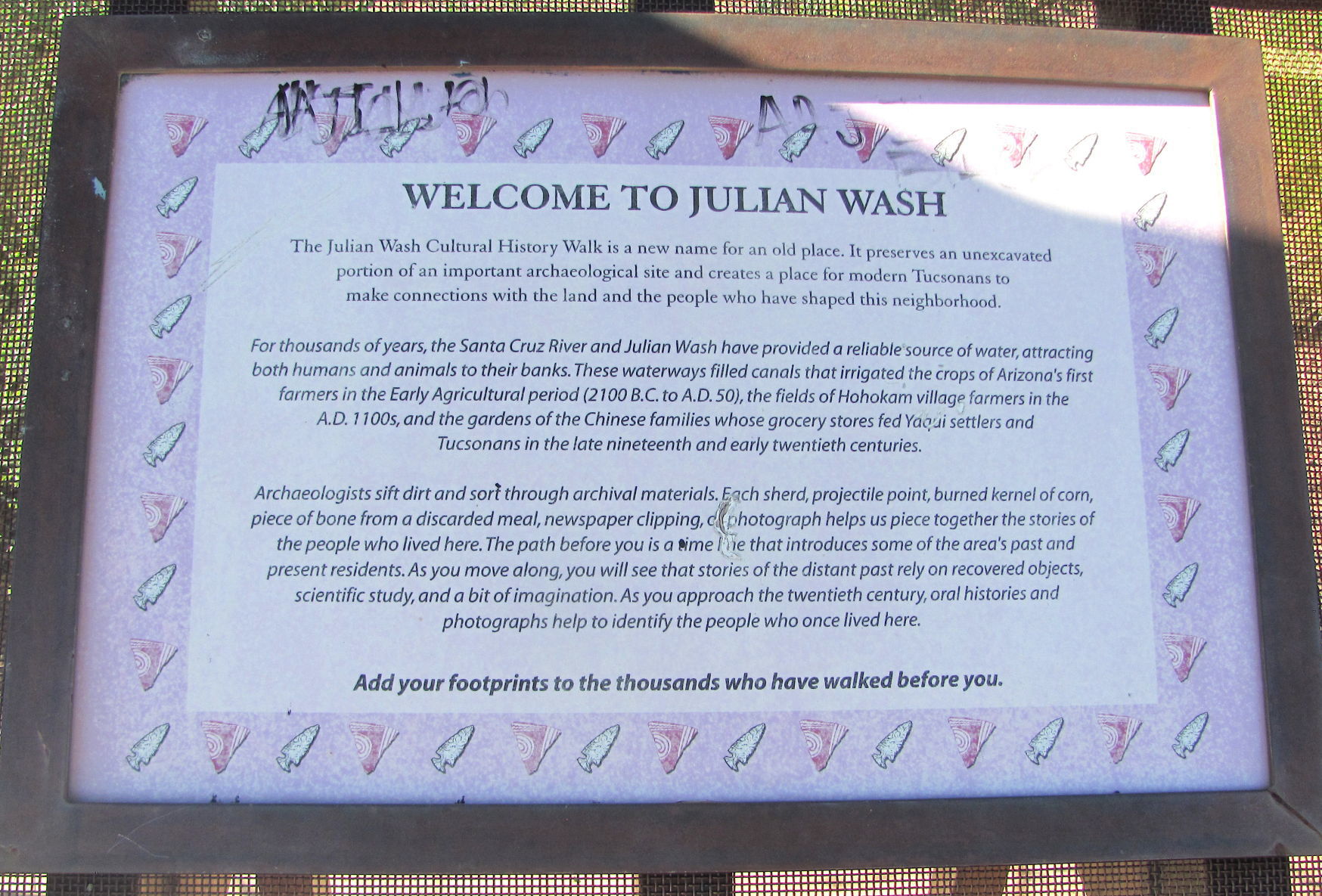 Information sign